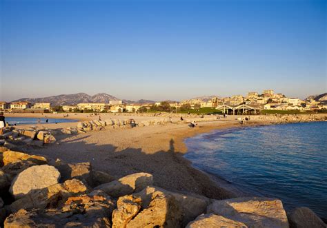 la plage du prado.